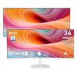 Pack de 2 monitores ultrawide para profesionales de MSI PRO MP341CQW E12 de 34 pulgadas
