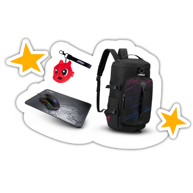 Pack de regalos de MSI Back to School Mejorado