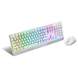 pack teclado en espanol y raton msi vigoor gk30 blanco