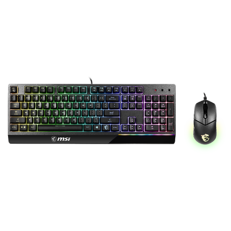 pack teclado y raton msi vigor gk30