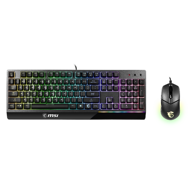 pack teclado y raton msi vigor gk30