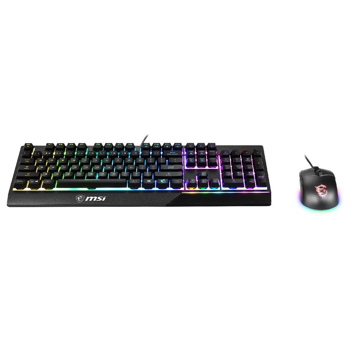 pack teclado y raton msi vigor gk30