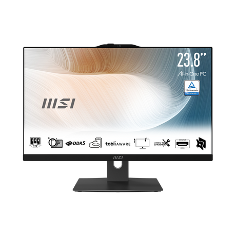 PC Alll in One de MSI Modern AM242TP 1M-1230EU de 24 pulgadas