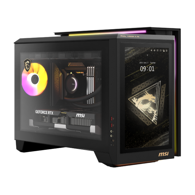 PC de Sobremesa gaming de MSI MEG Vision X AI 2NVR7-418EU con RTX 5070 Ti