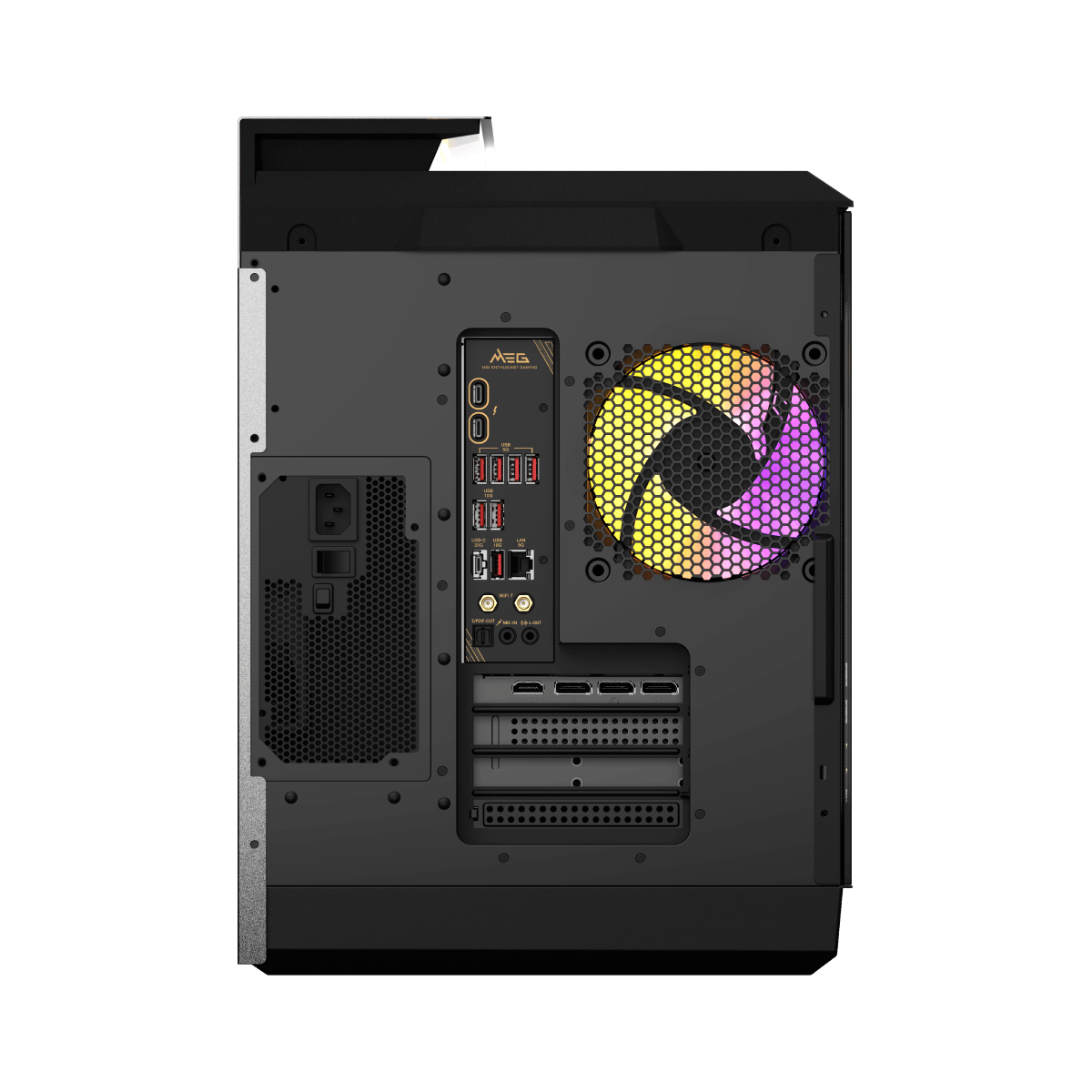PC de sobremesa gaming MSI MEG Vision X AI 2NVZ9-022ES con RTX 5090