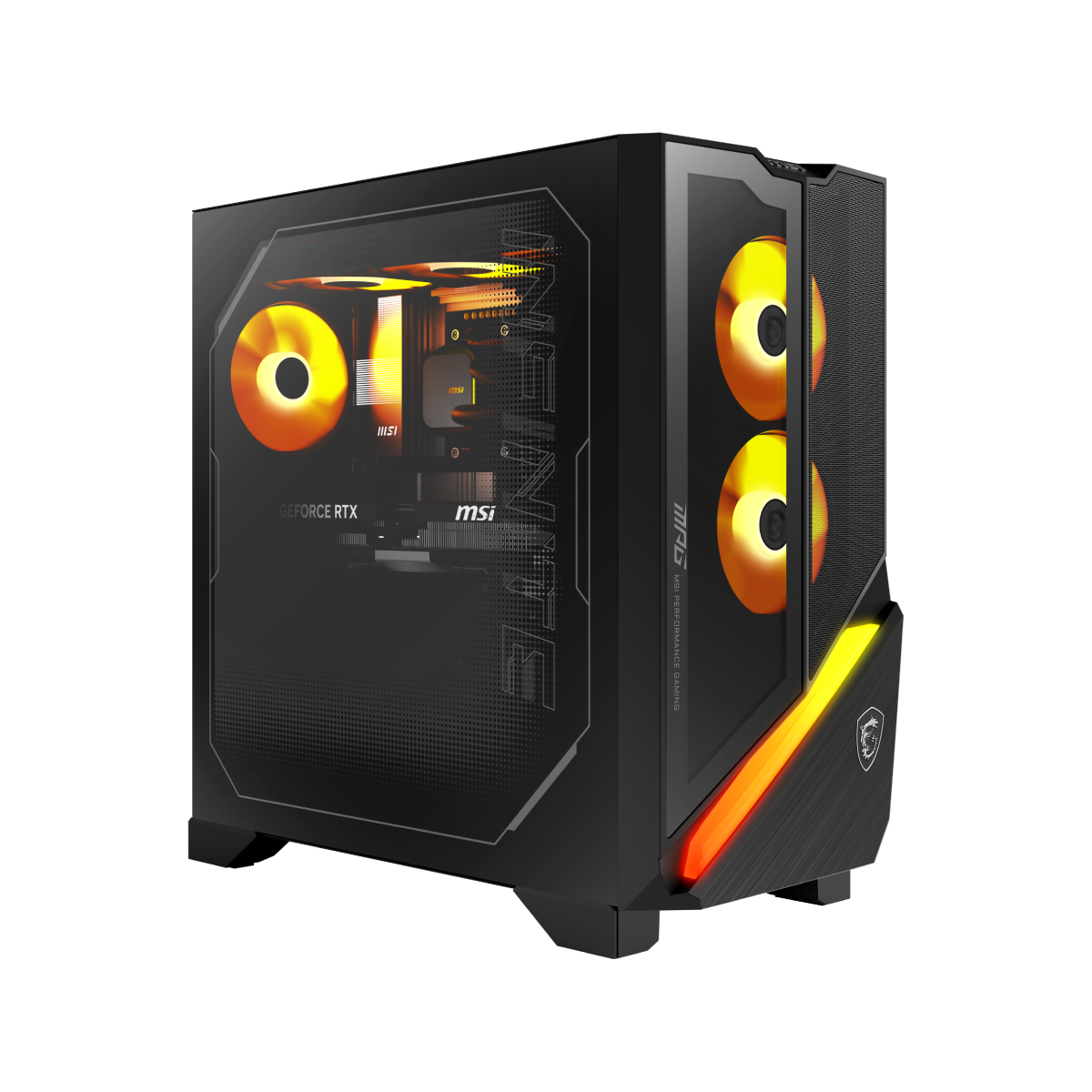 PC de sobremesa gaming de MSI MPG Infinite Z3 X3D 7NVRR7-875EU con RTX 5070