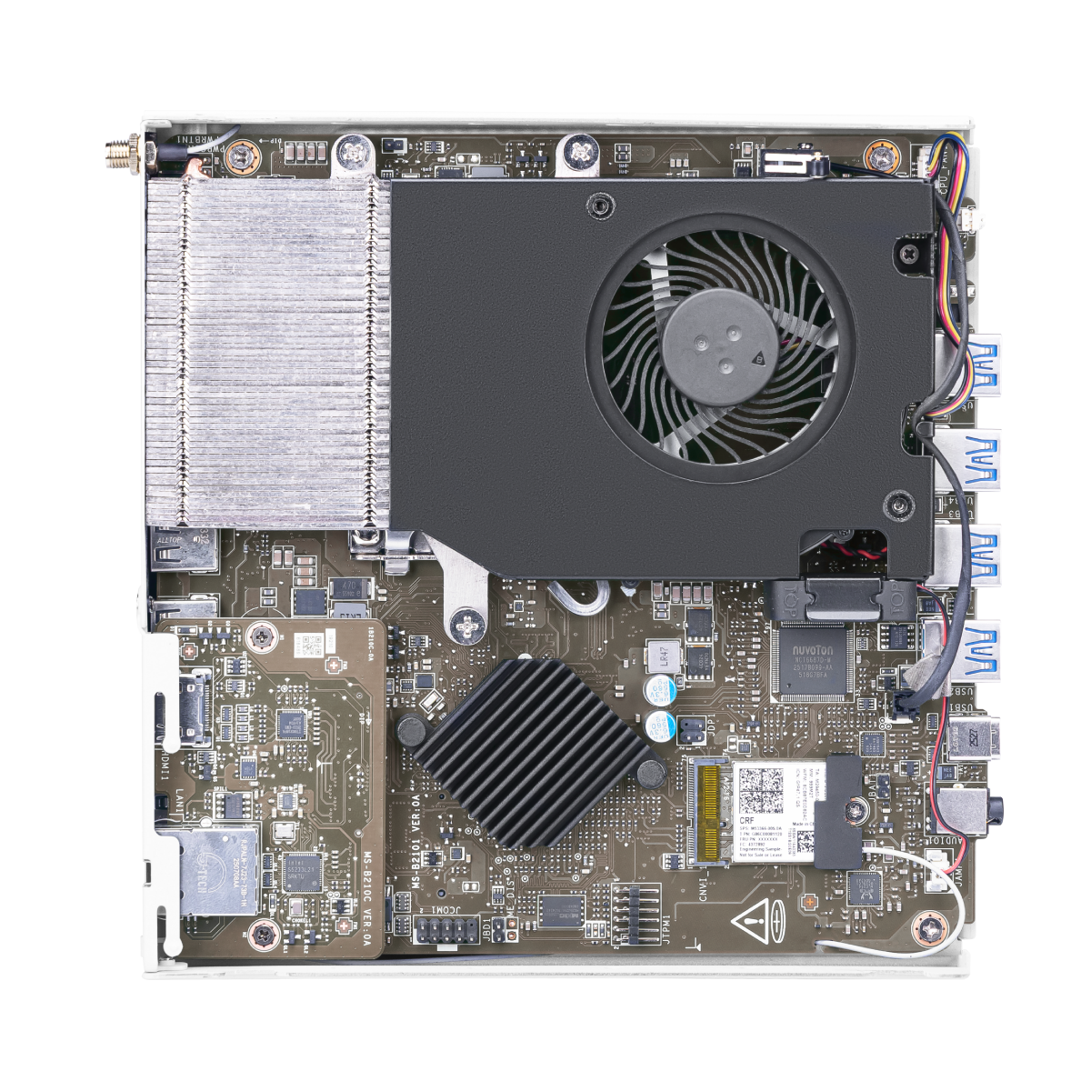 Ordenador de escritorio profesional MSI PRO DP10 A14MG-007EU con diseño compacto y componentes eficientes para oficina y trabajo.