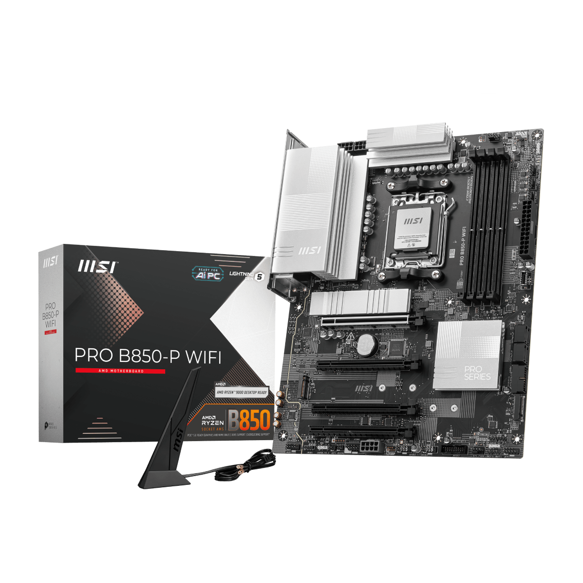 Placa base de AMD MSI PRO B850-P-WIFI
