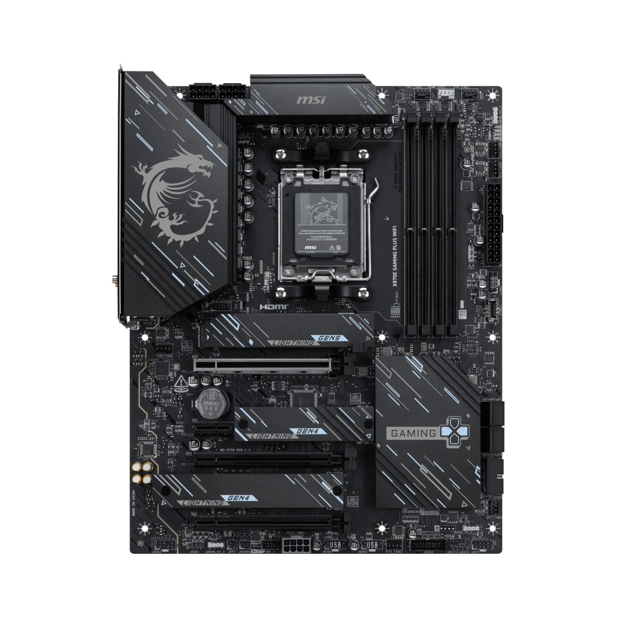 Placa base AMD de MSI X870E Gaming Plus WIFI