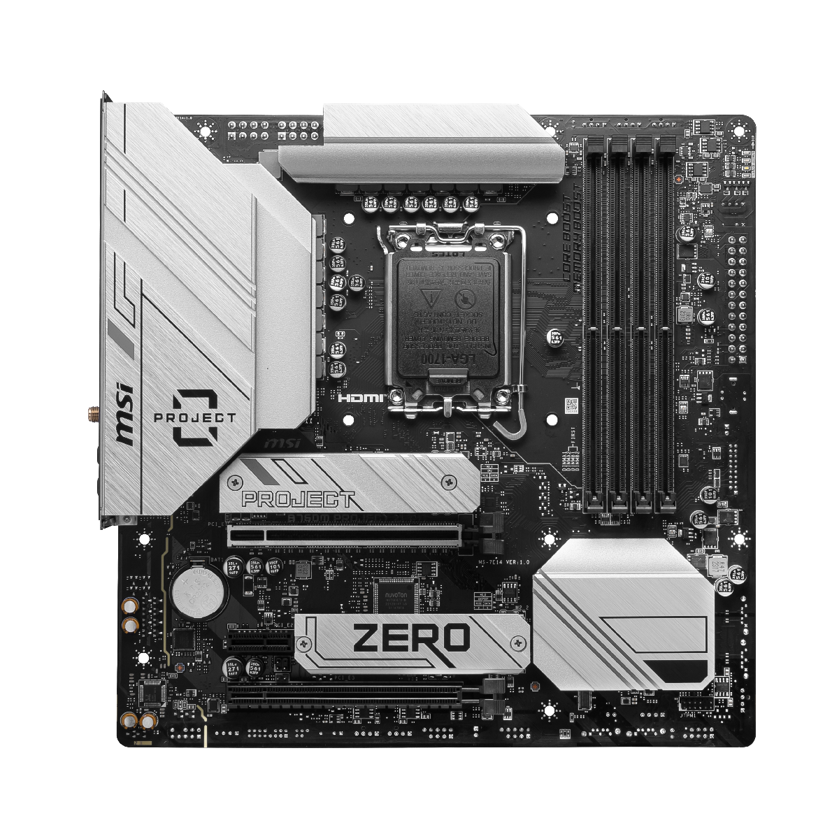 placa base intel b760m project zero