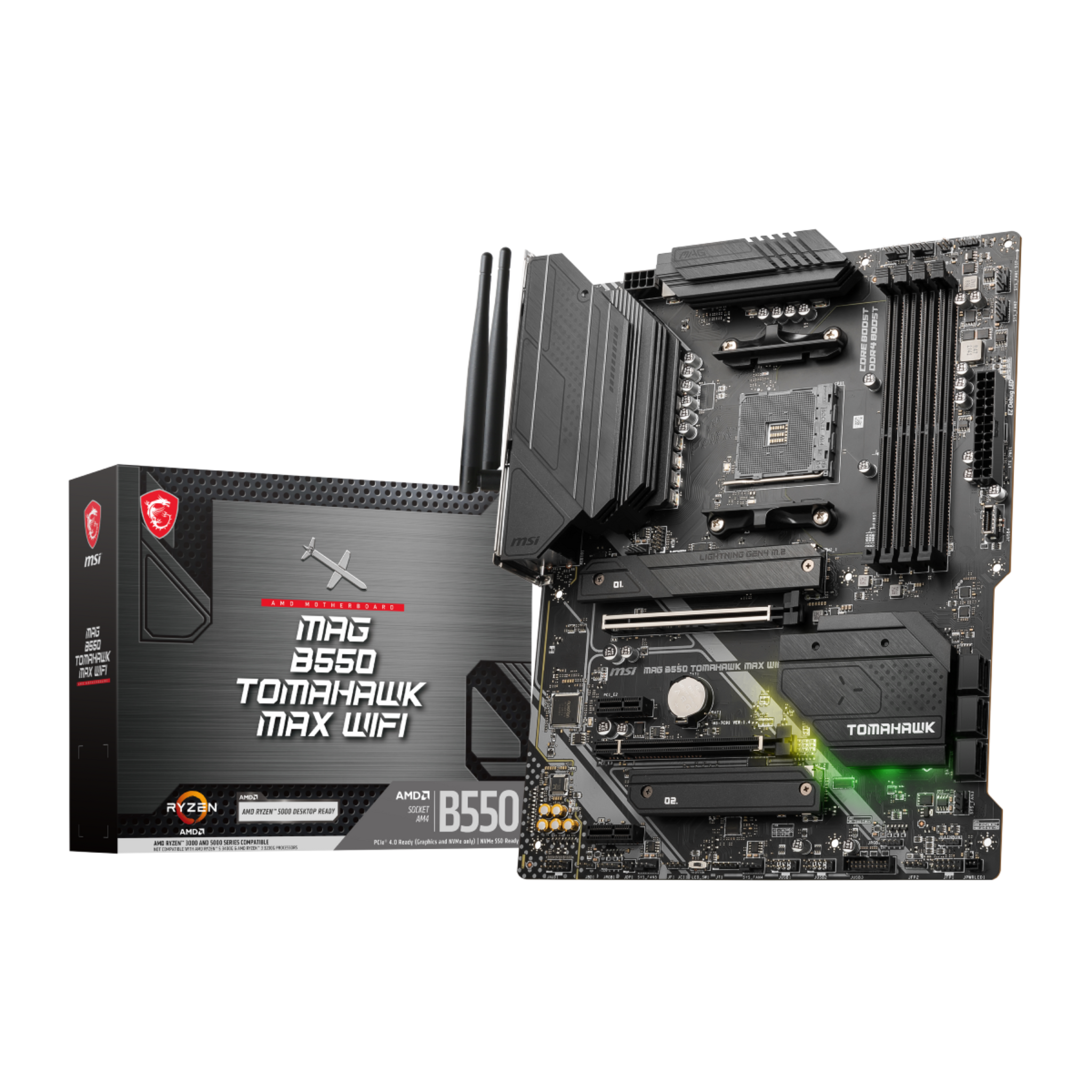 placa base mag b550 tomahawk max wifi