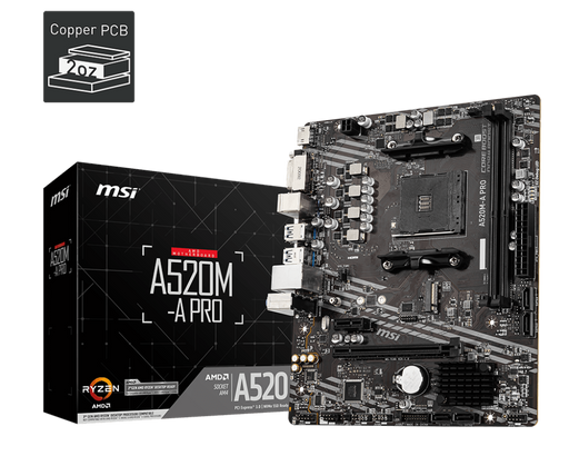 placa base msi a520m a pro