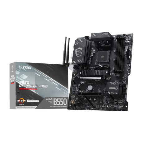 Placa base de MSI AM B550 Gaming WiFi6E