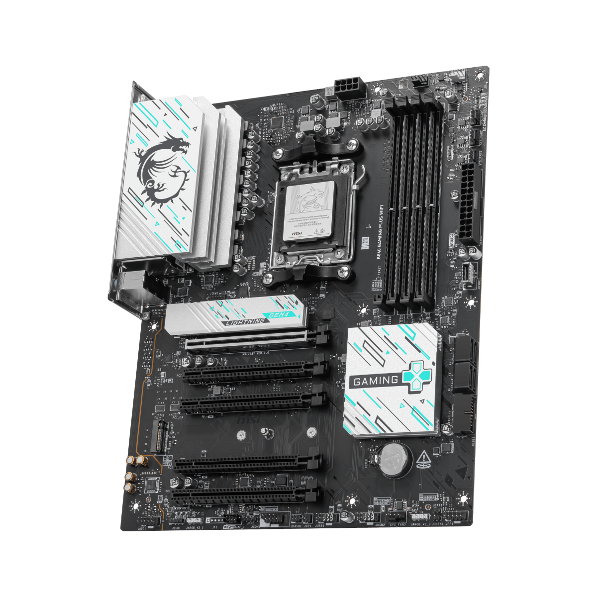 Placa base de MSI B840 Gaming Plus WIFI para procesadores AMD