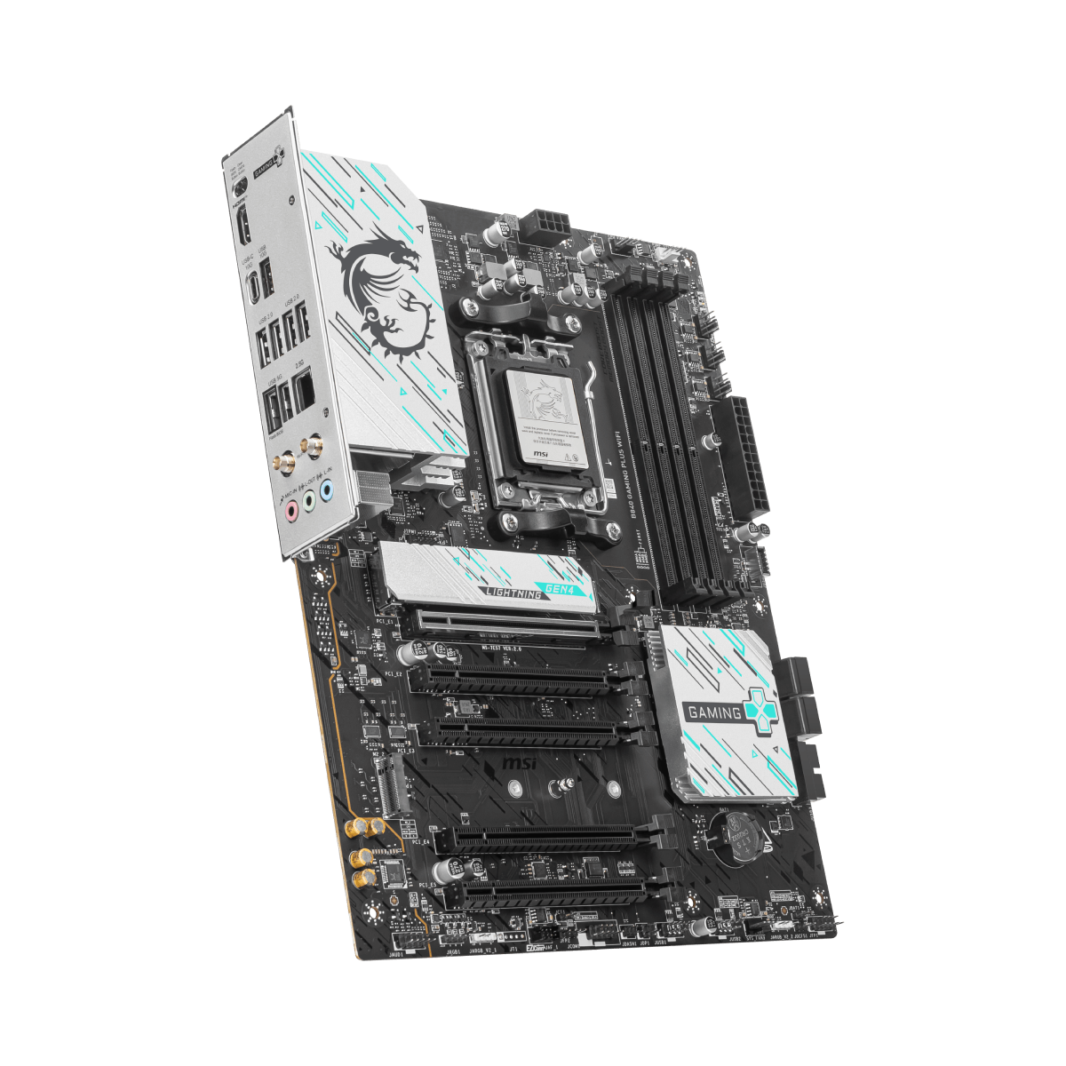Placa base de MSI B840 Gaming Plus WIFI para procesadores AMD