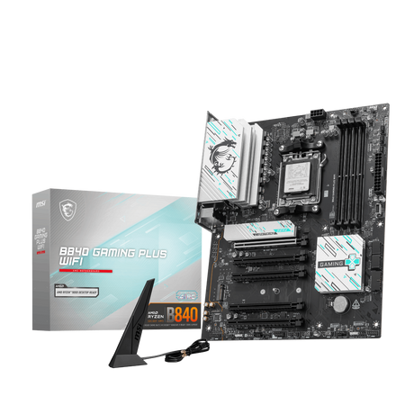 Placa base de MSI B840 Gaming Plus WIFI para procesadores AMD
