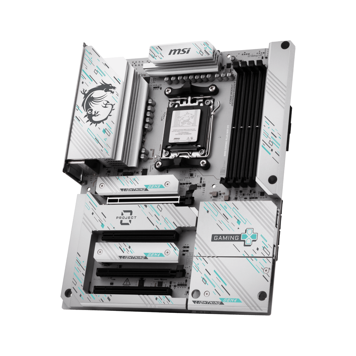 Placa base de MSI B850 GAMING PLUS WIFI PZ