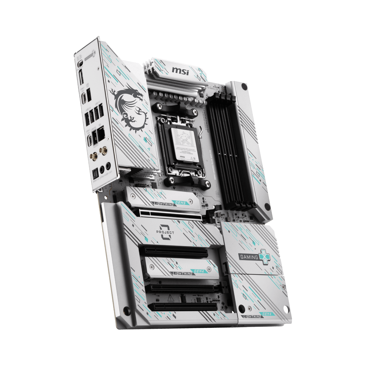 Placa base de MSI B850 GAMING PLUS WIFI PZ