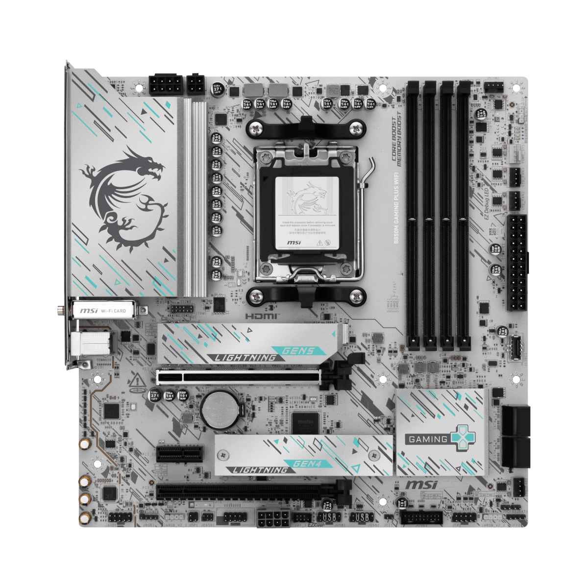 Placa base de MSI B850M Gaming Plus WIFI