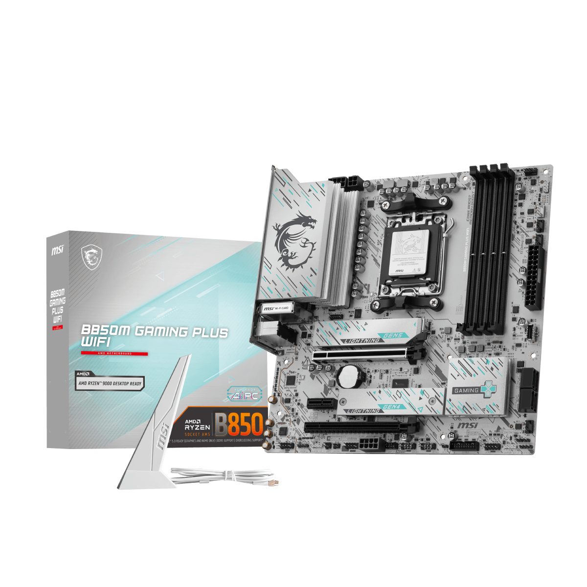 マザーボード MSI B850M GAMING PLUS WIFI MSI B850M GAMING PLUS WIFI | Placa Base