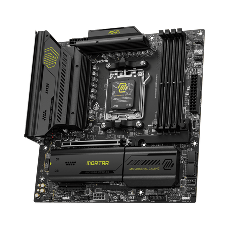 Placa base de MSI B850M MORTAS WIFI para procesadores AMD