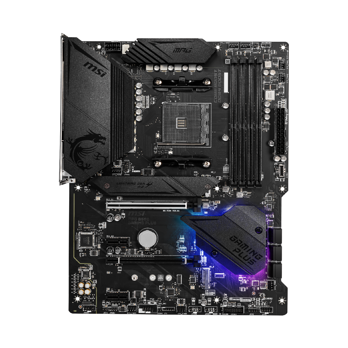 placa base msi mpg b550 gaming plus