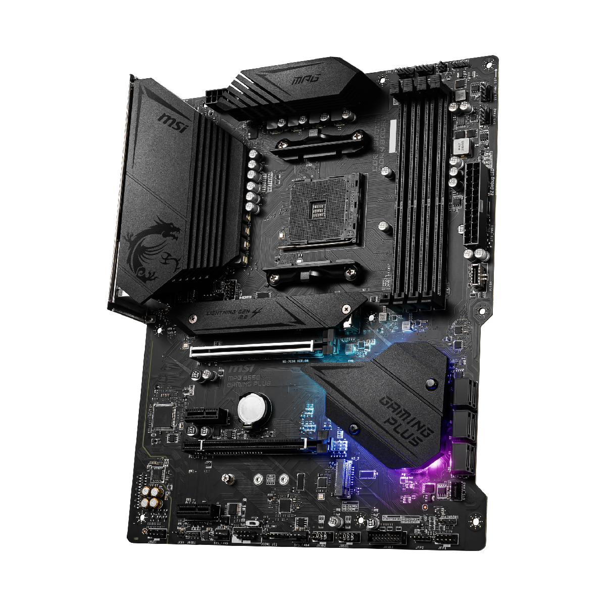 placa base msi mpg b550 gaming plus