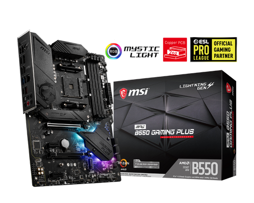 placa base msi mpg b550 gaming plus