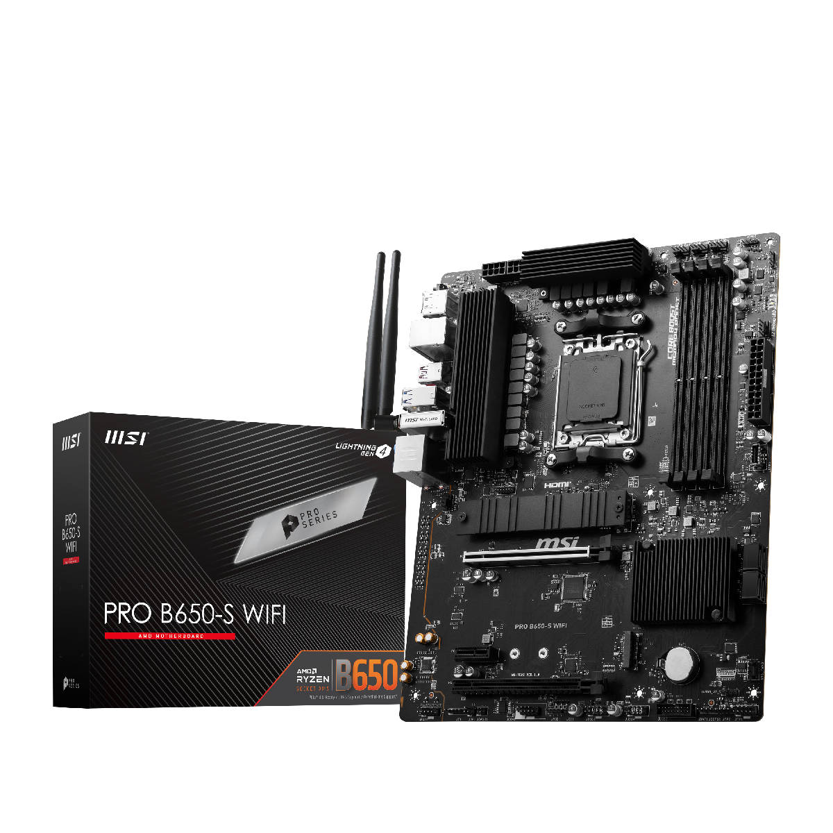 placa base msi pro b650-s wifi