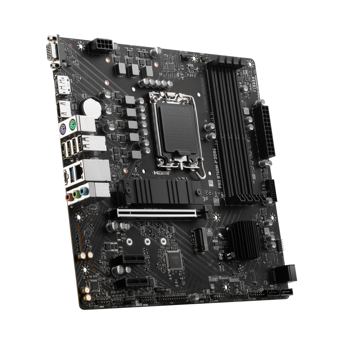 placa base msi pro b760m-p ddr4