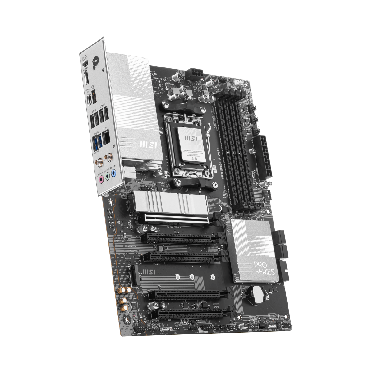 Placa base de MSI PRO B840-P WIFI para procesadores AMD