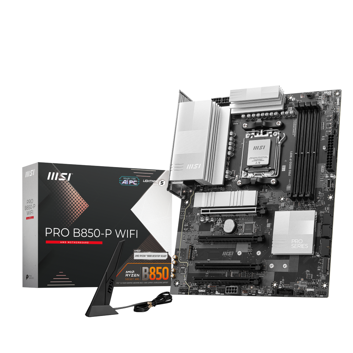 placa base msi pro b850-p wifi