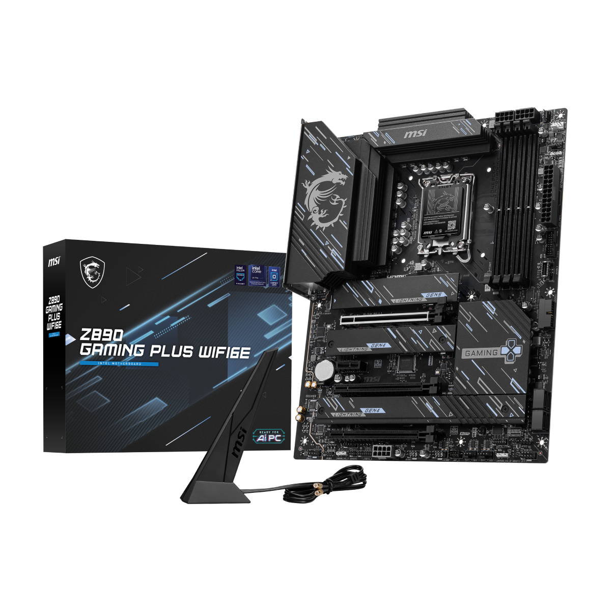 Placa base de MSI Z890 Gaming Plus WiFi6E