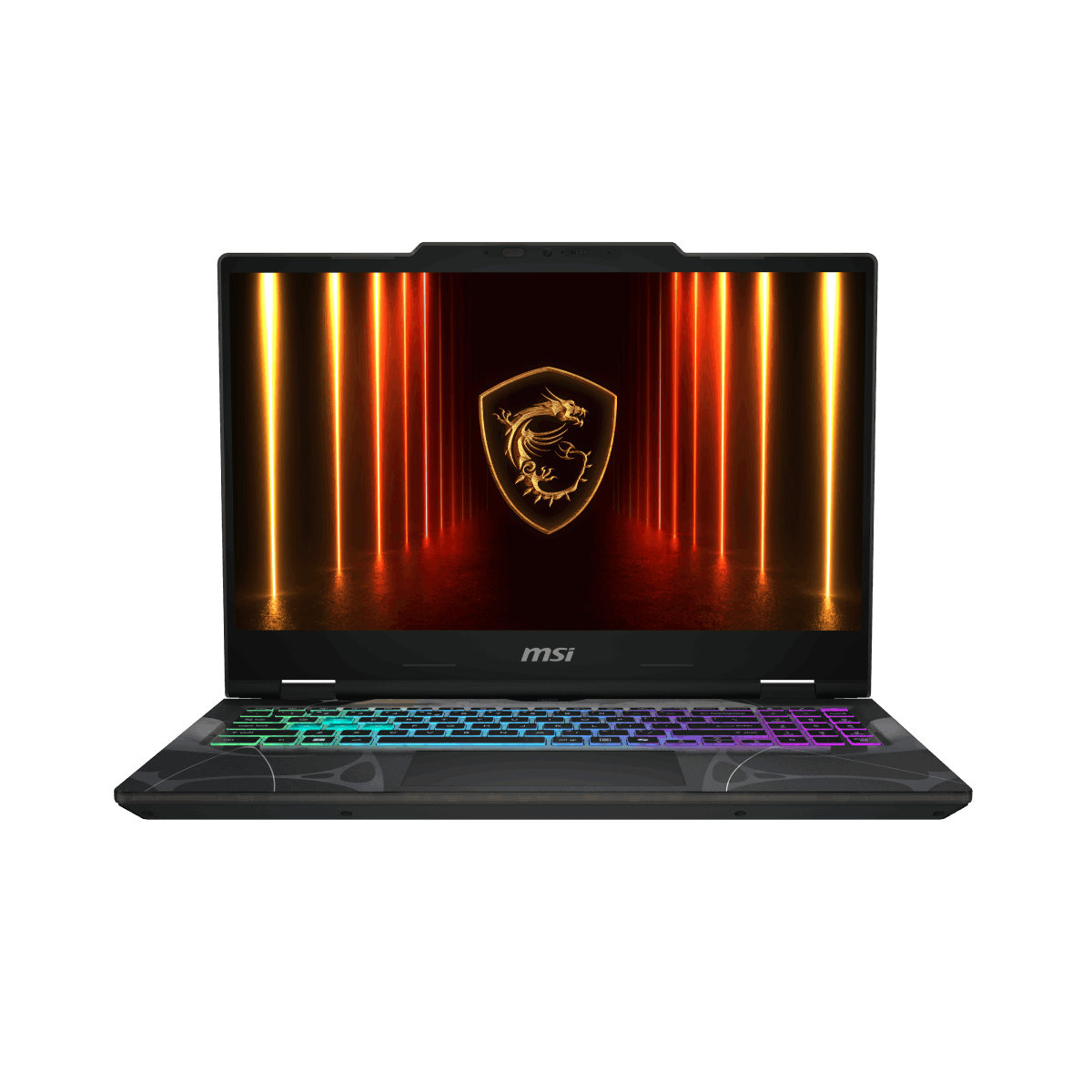 Portátil gaming MSI Cyborg 15 B13WEKG-815XES con pantalla, teclado retroiluminado y diseño moderno para juegos de alto rendimiento.