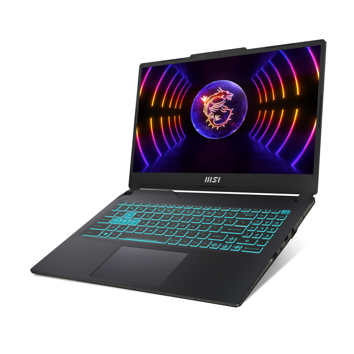 Portátil gaming MSI Cyborg 15 A13VE-472XES con pantalla, teclado retroiluminado y diseño moderno para juegos en alta calidad