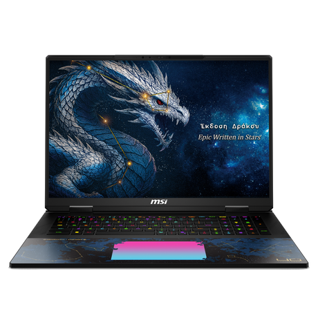 Portatil gaming de MSI Titan 18 HX Dragon Edition Draco Epic A2WJ-1292ES con RTX 5090