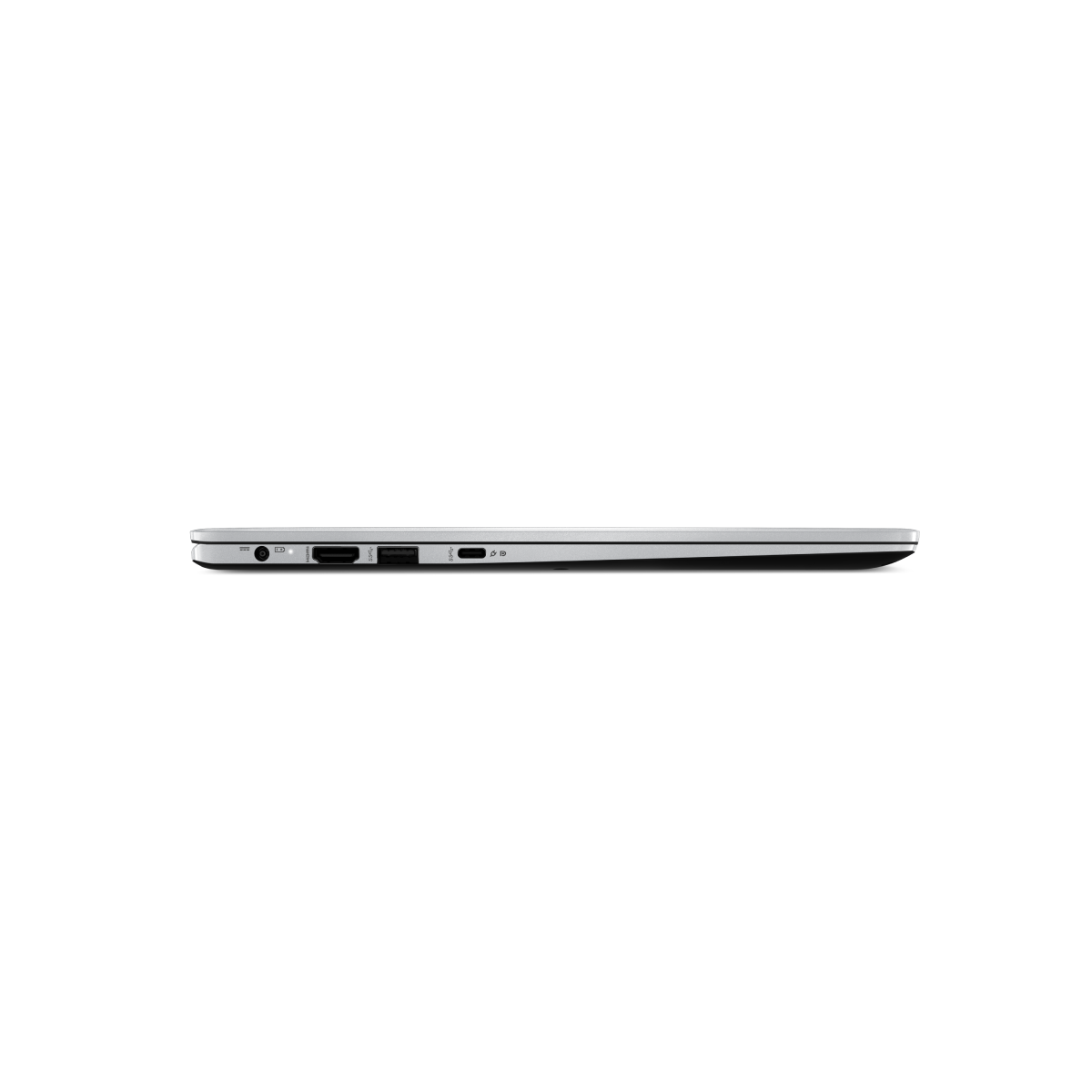 MSI Modern 15 F1MG-499ES professional laptop showing sleek silver design and keyboard, ideal for everyday productivity and work.