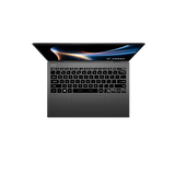 Portátil MSI Prestige 13 AI+ A3MG-010XES con pantalla y teclado, diseño profesional y elegante para uso laboral y creativo.