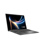 Portátil MSI Prestige 13 AI+ A3MG-010XES, portátil profesional con pantalla y teclado visibles, diseño elegante y moderno.