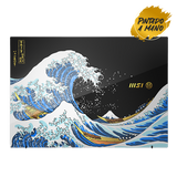 Portátil MSI Prestige 13 AI+ Ukiyoe Edition con pantalla y teclado, diseño elegante y acabado en colores artísticos.