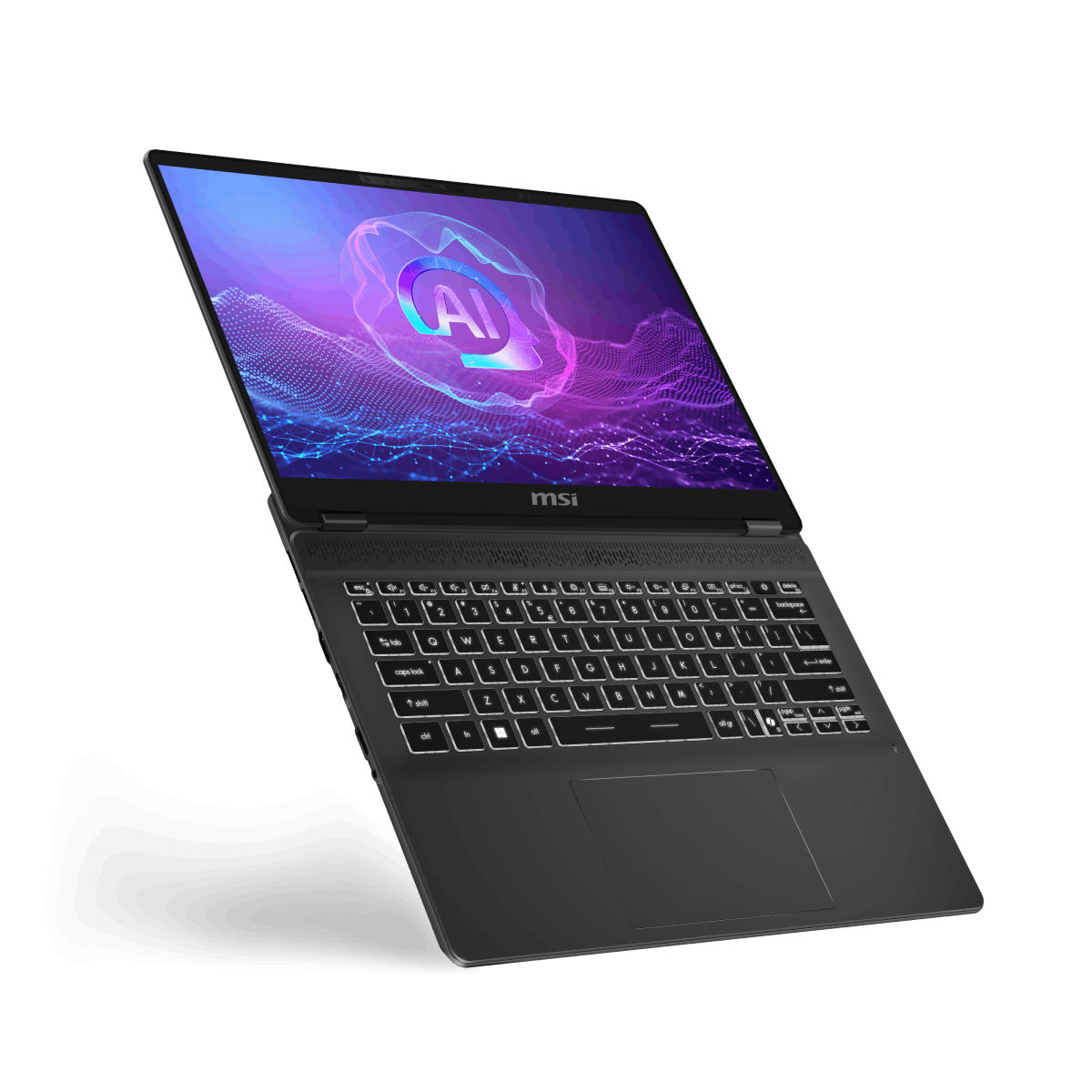 Portatil para profesionales de MSI Prestige 14 AI EVO C2HMG-092ES