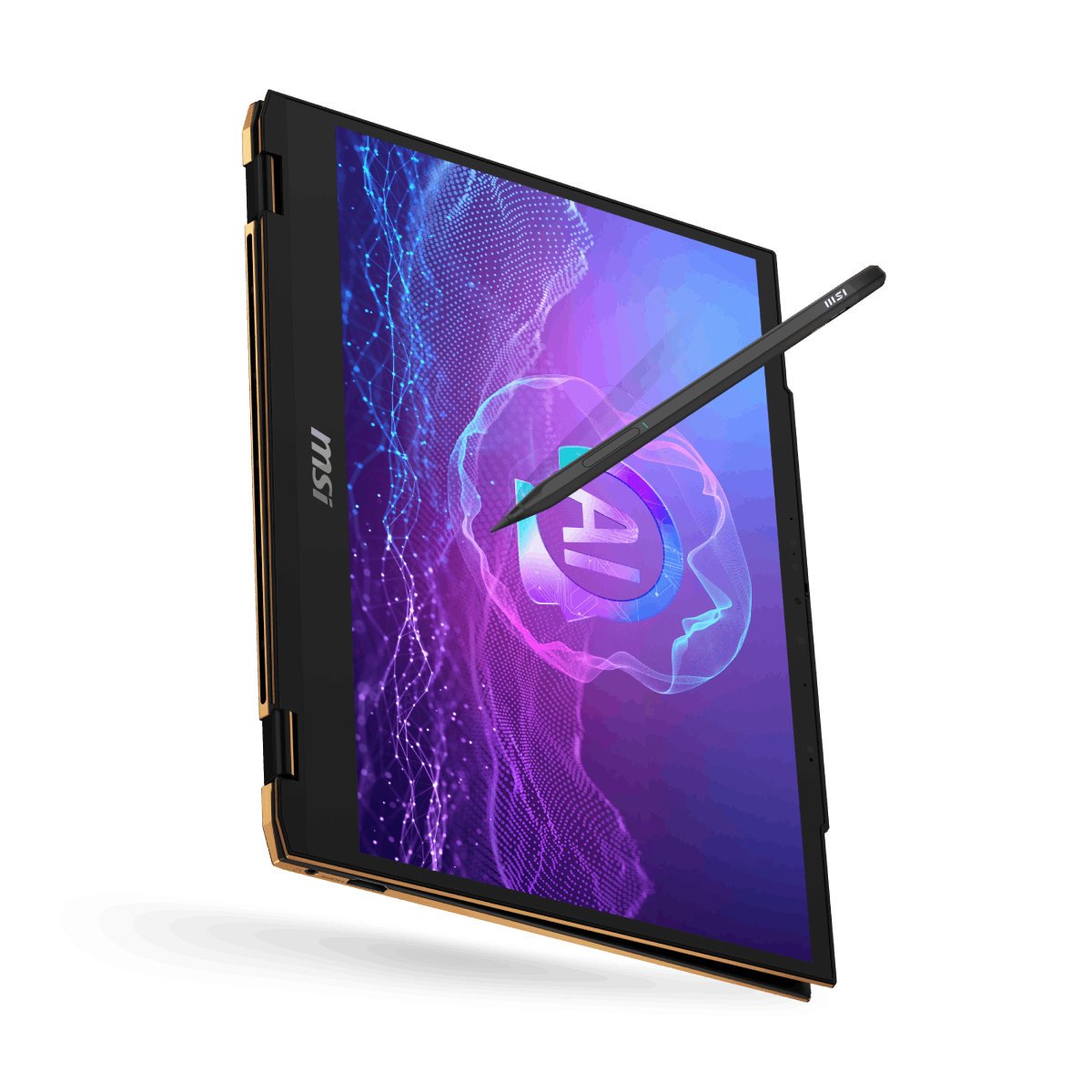 Portátil táctil MSI Summit 13 AI Evo A2HMTG-080ES, portátil profesional compacto y elegante con pantalla táctil.