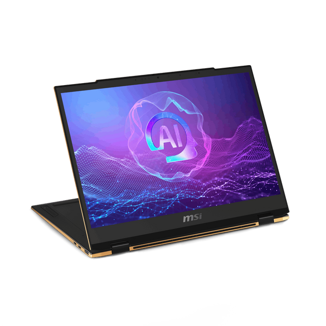 Portatil para profesionales de MSI Summit 13 AI EVO A2HMTG-080ES con pantalla tactil