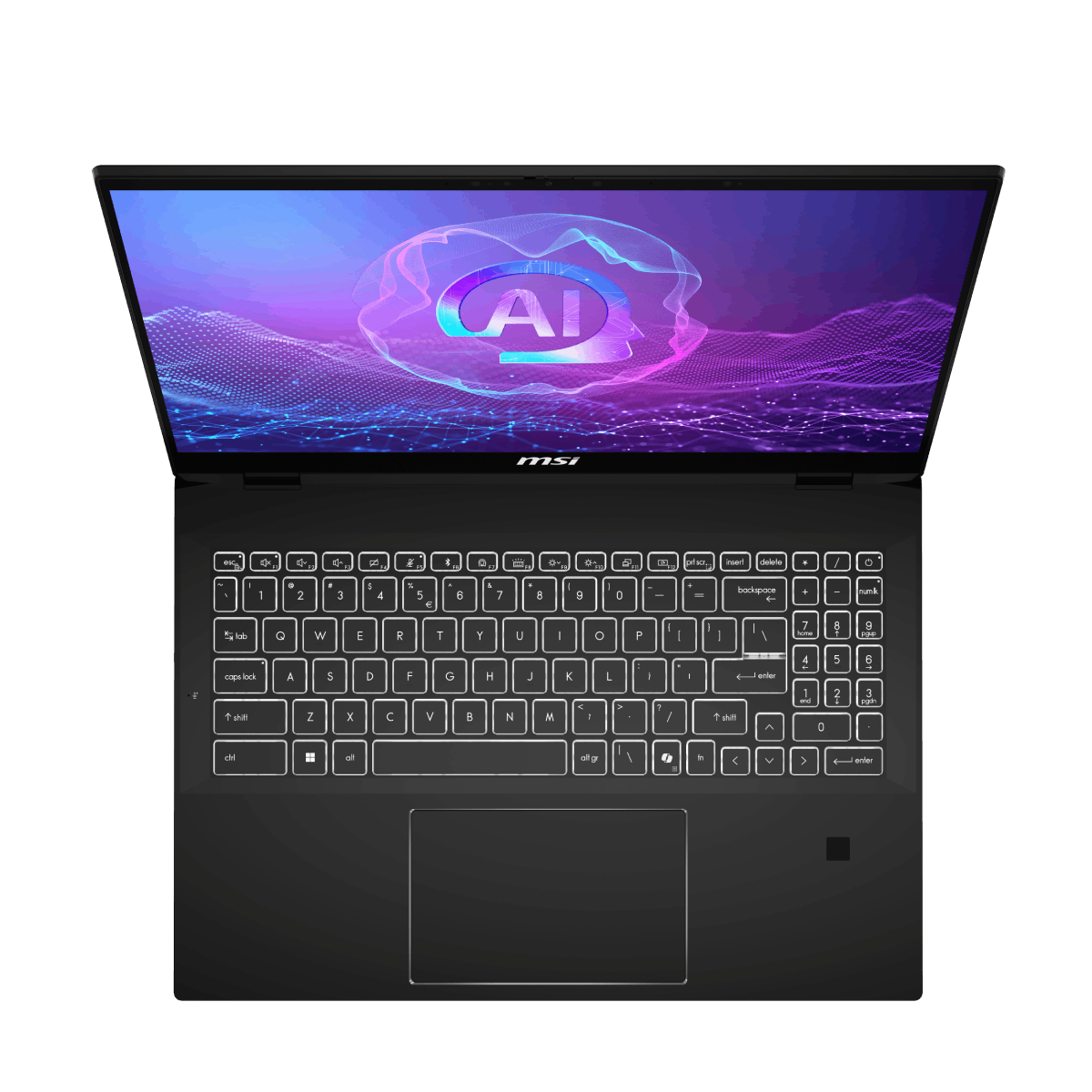 Portatil tactil de MSI Summit 16 AI Evo A2HMTG-044ES