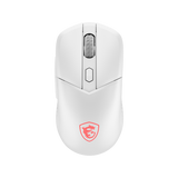 Raton gaming de MSI Versa 300 wireless white inalambrico