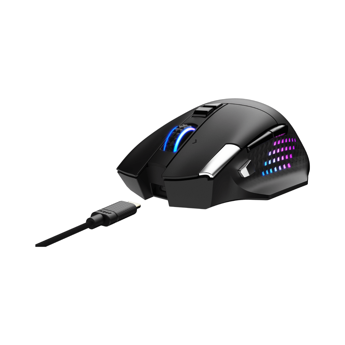 Raton gaming inalambrico MSI Versa PRO con el Mouse Dock PRO