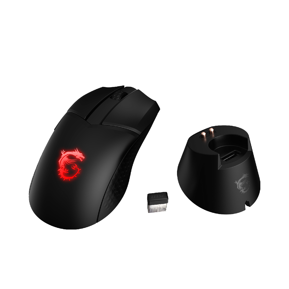 raton inalambrico msi clutch gm41 lightweight wireless