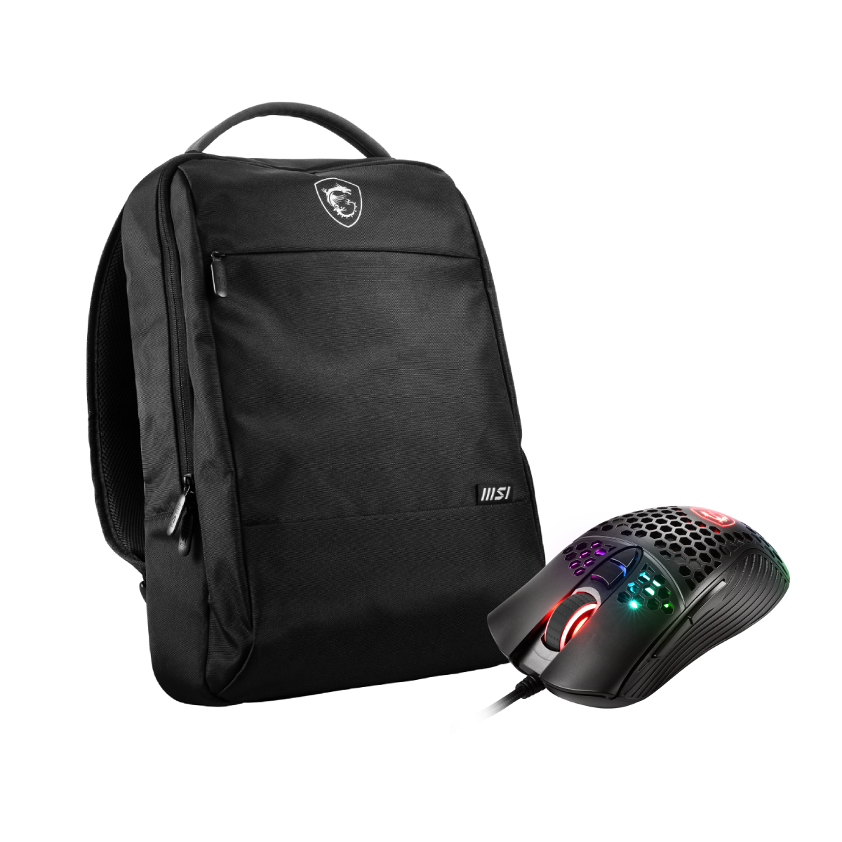 Pack Ratón M99 Pro Box + Mochila MSI Essential