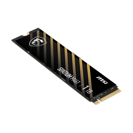 SSD de MSI SPATIUM M461 PCIe 4.0 NVMe M.2 de 1TB