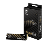 SSD de MSI SPATIUM M461 PCIe 4.0 NVMe M.2 de 1TB